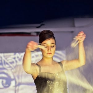 Sand show «Пескография. Увидеть неповторимое. Художник Александра Конофальская» - изображение 3